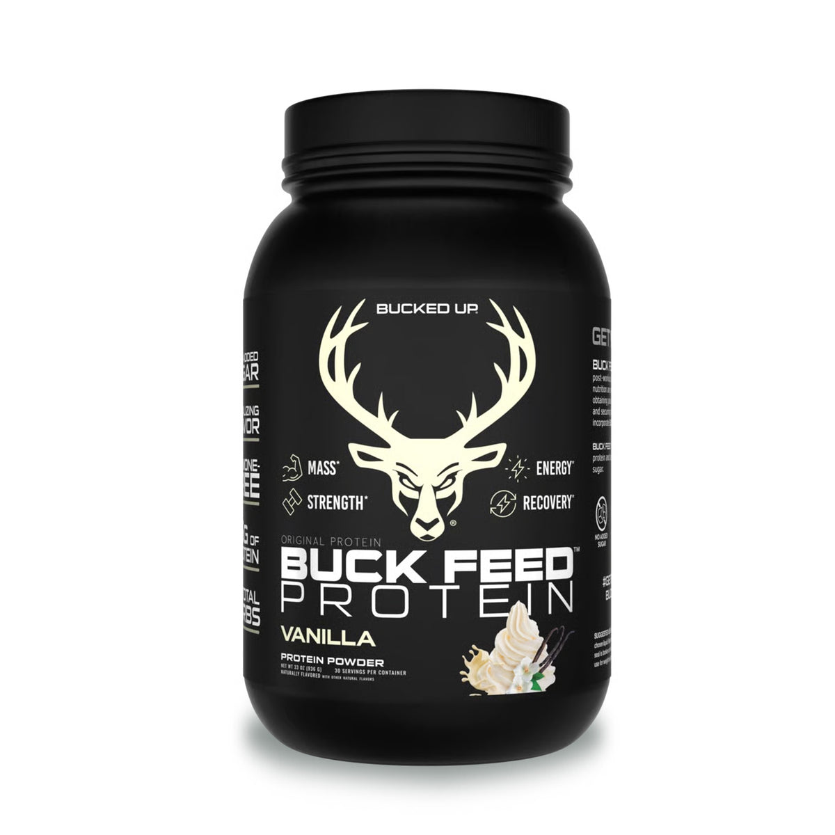 Buck Feed Original Protein Vanilla 32.98 oz