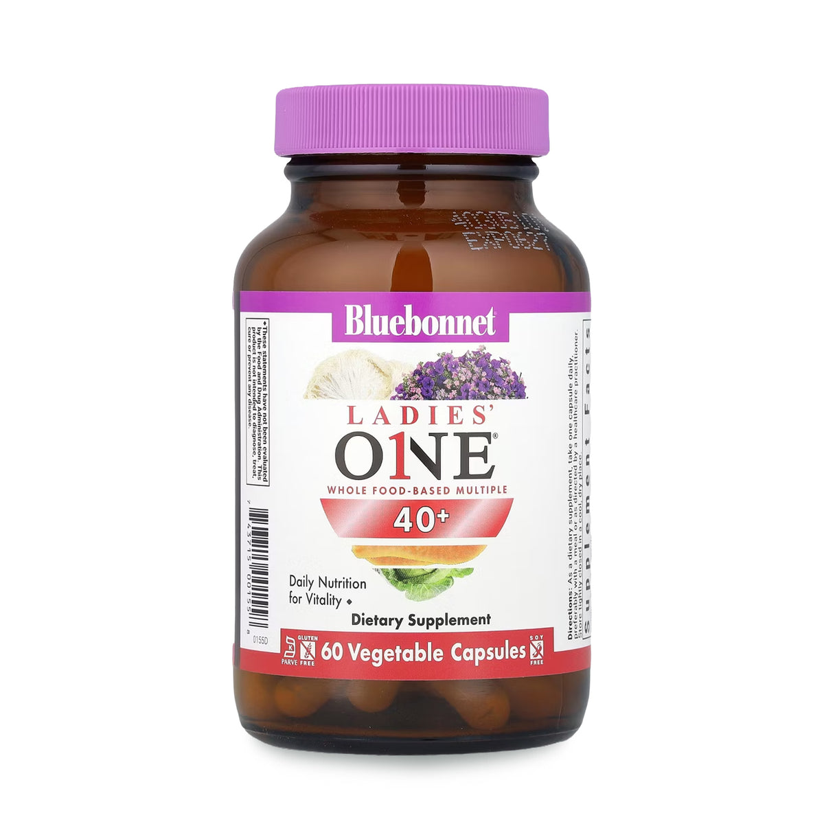 Bluebonnet Nutrition Ladies' One 40+ Whole Food-Based Multiple